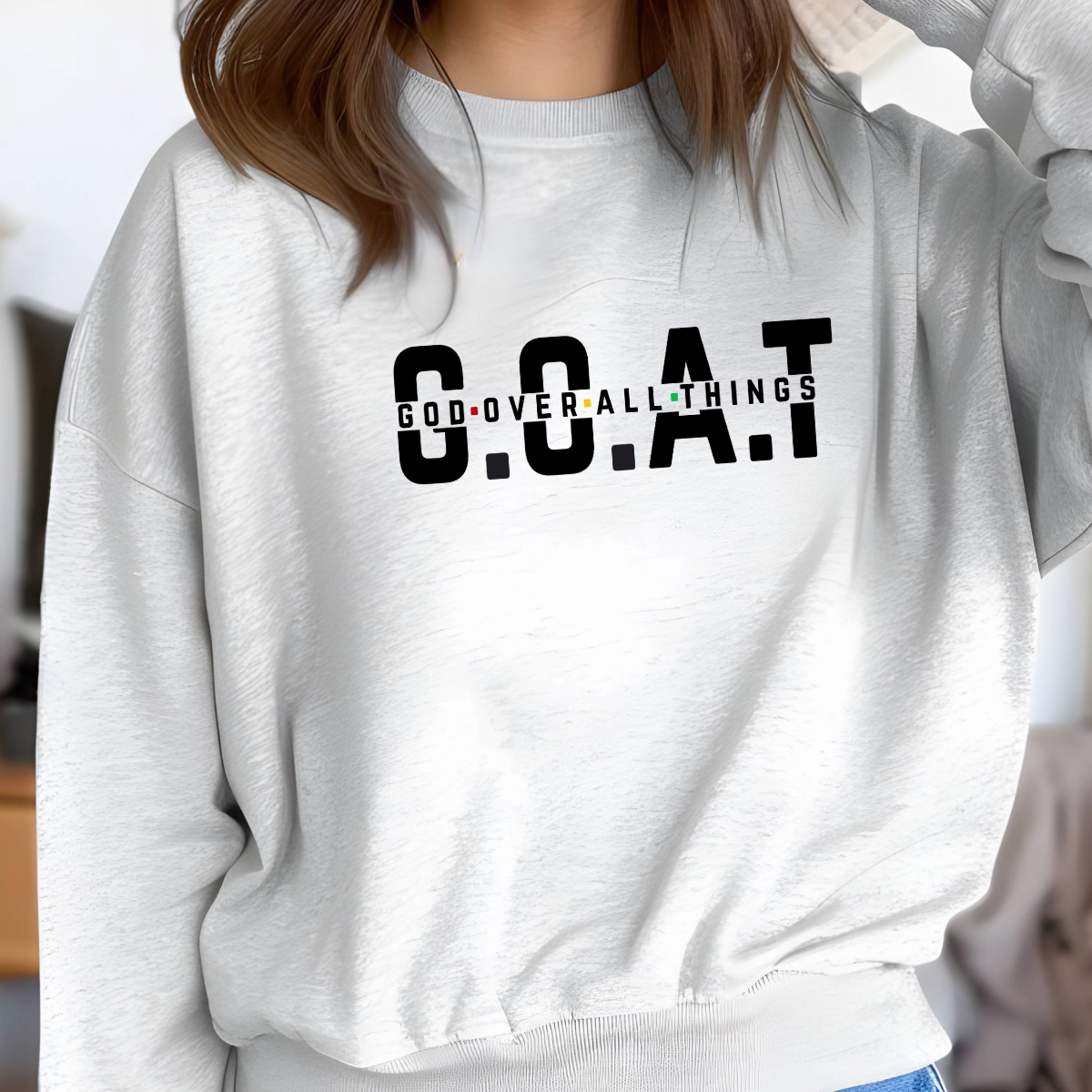 God Over All Things T Shirt | Christian Apparel | Trust God Tee | Unisex Graphic Shirt