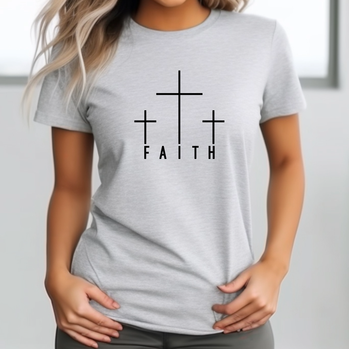 Faith Unisex T-Shirt | Faith-Based Graphic Tee | Crew, V-Neck, Hooded & Sweatshirt