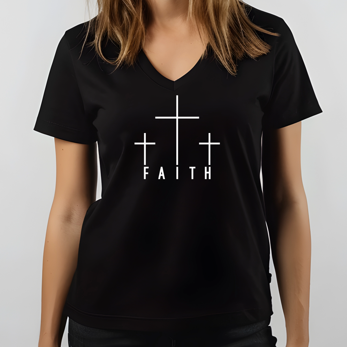 Faith Unisex T-Shirt | Faith-Based Graphic Tee | Crew, V-Neck, Hooded & Sweatshirt
