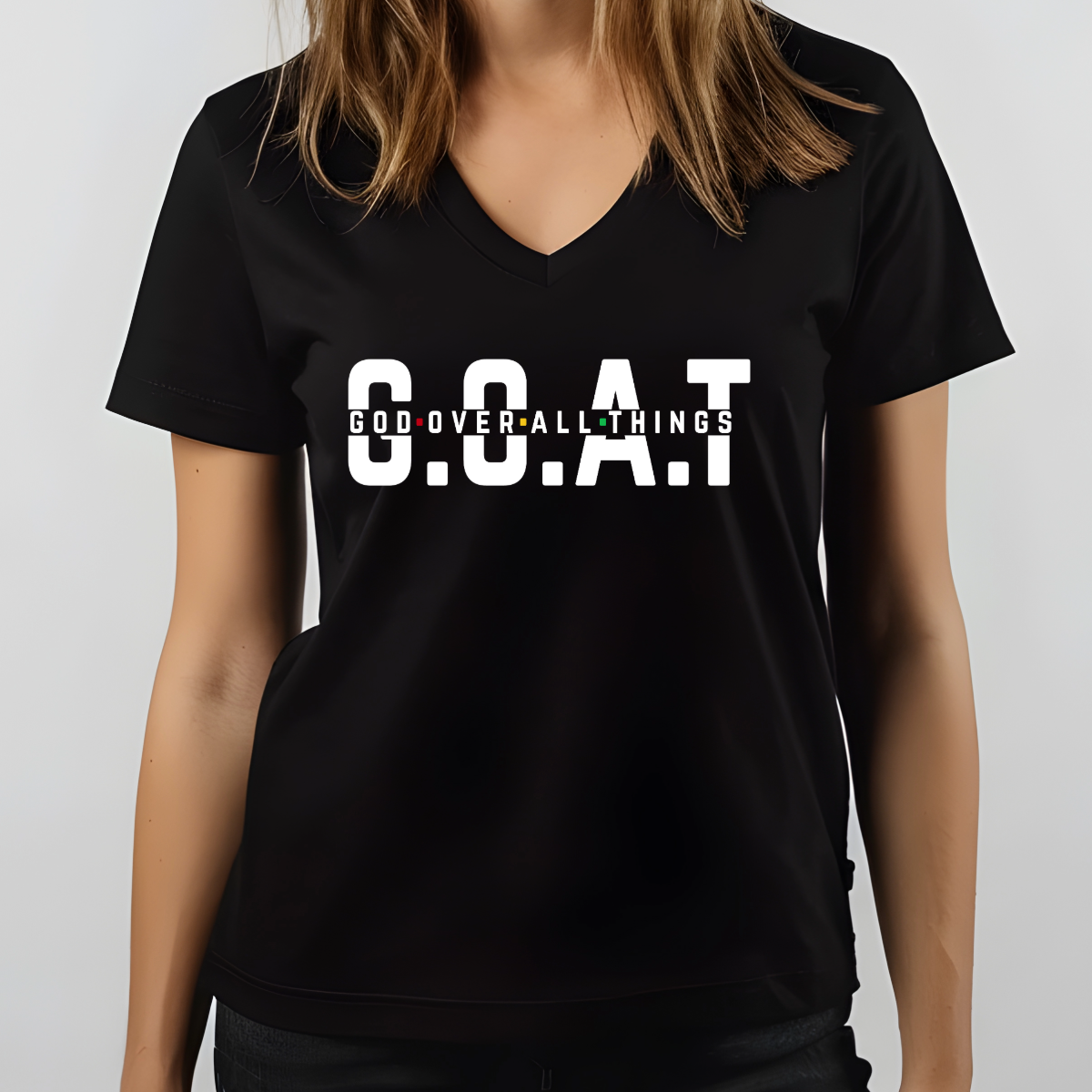 God Over All Things T Shirt | Christian Apparel | Trust God Tee | Unisex Graphic Shirt