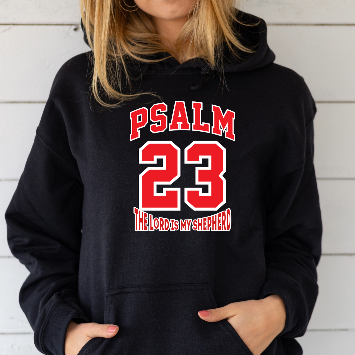 Psalm 23 Christian T-Shirt – “The Lord Is My Shepherd” Scripture Tee | Faith-Based Apparel