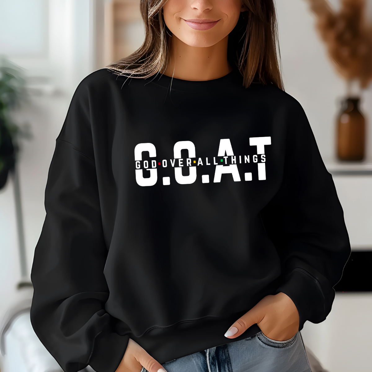 God Over All Things T Shirt | Christian Apparel | Trust God Tee | Unisex Graphic Shirt