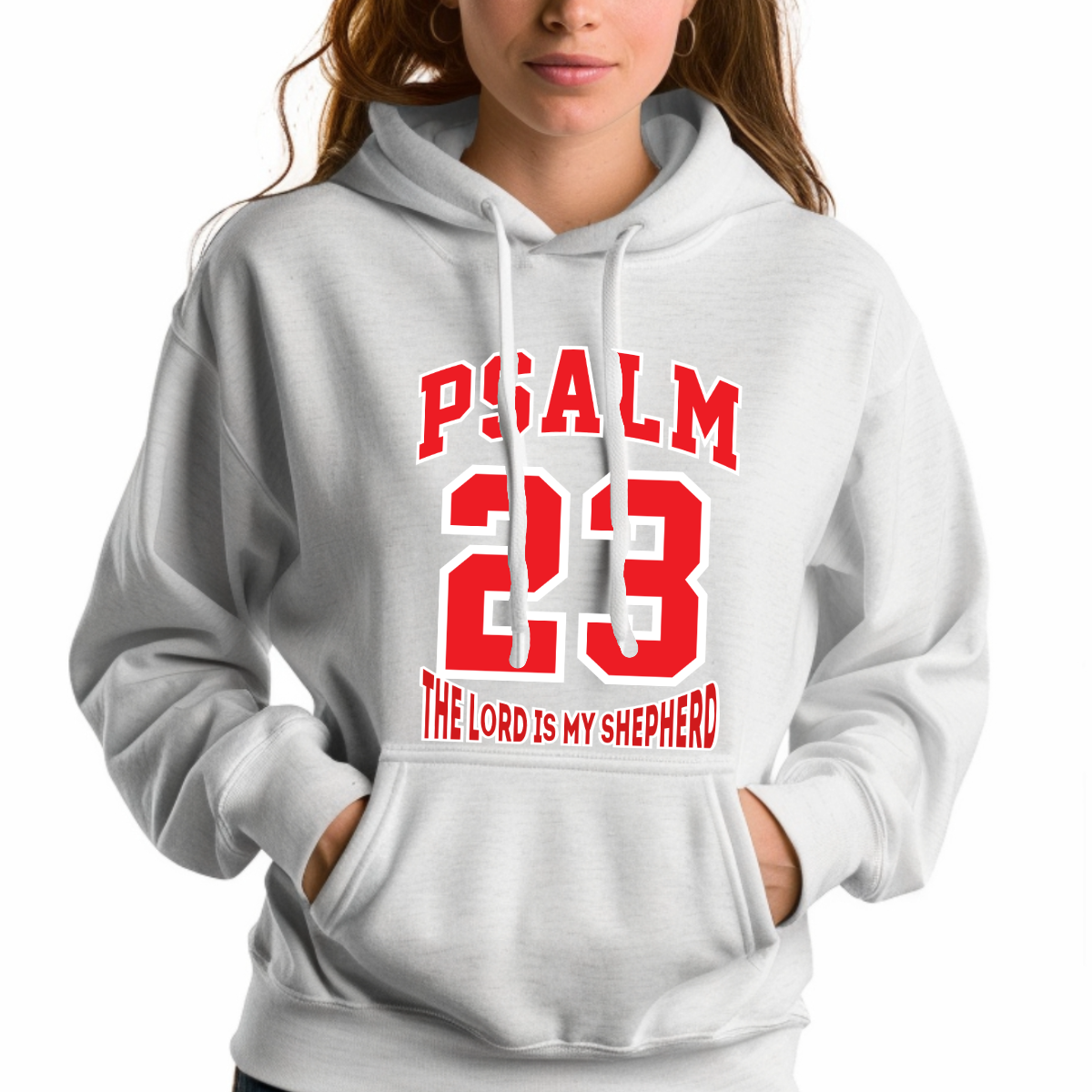 Psalm 23 Christian T-Shirt – “The Lord Is My Shepherd” Scripture Tee | Faith-Based Apparel