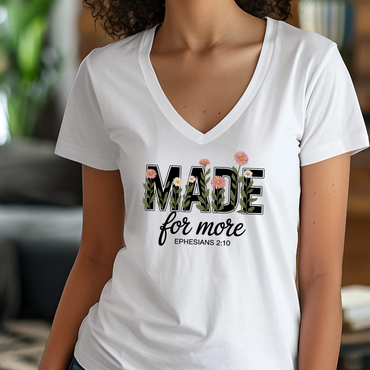 Made for More Ephesians 2:10 Shirt | Christian Inspirational Tee | Purpose Apparel