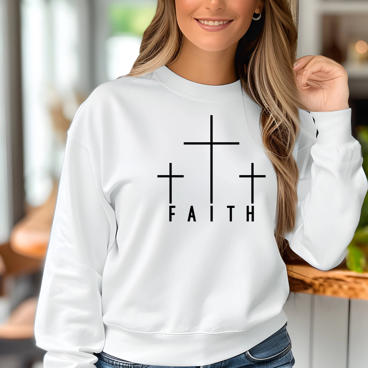 Faith Unisex T-Shirt | Faith-Based Graphic Tee | Crew, V-Neck, Hooded & Sweatshirt