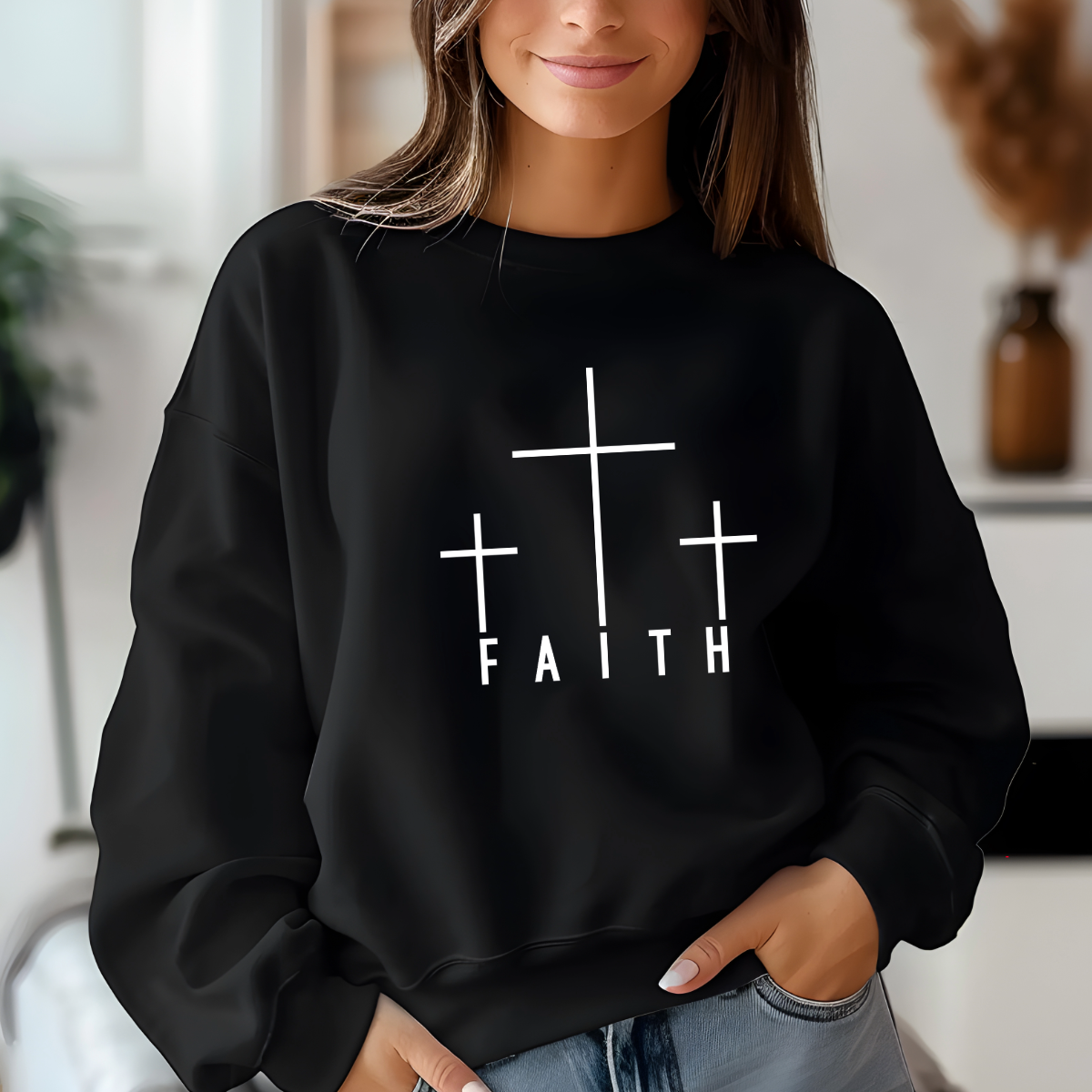 Faith Unisex T-Shirt | Faith-Based Graphic Tee | Crew, V-Neck, Hooded & Sweatshirt