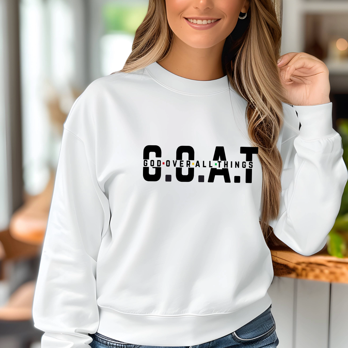 God Over All Things T Shirt | Christian Apparel | Trust God Tee | Unisex Graphic Shirt