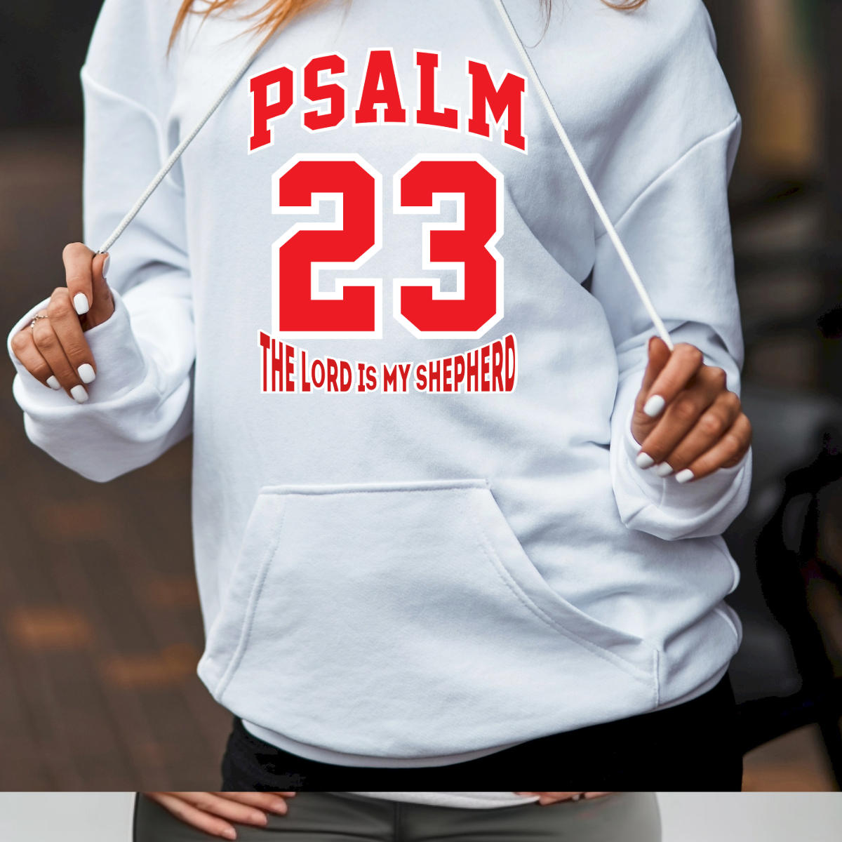 Psalm 23 Christian T-Shirt – “The Lord Is My Shepherd” Scripture Tee | Faith-Based Apparel