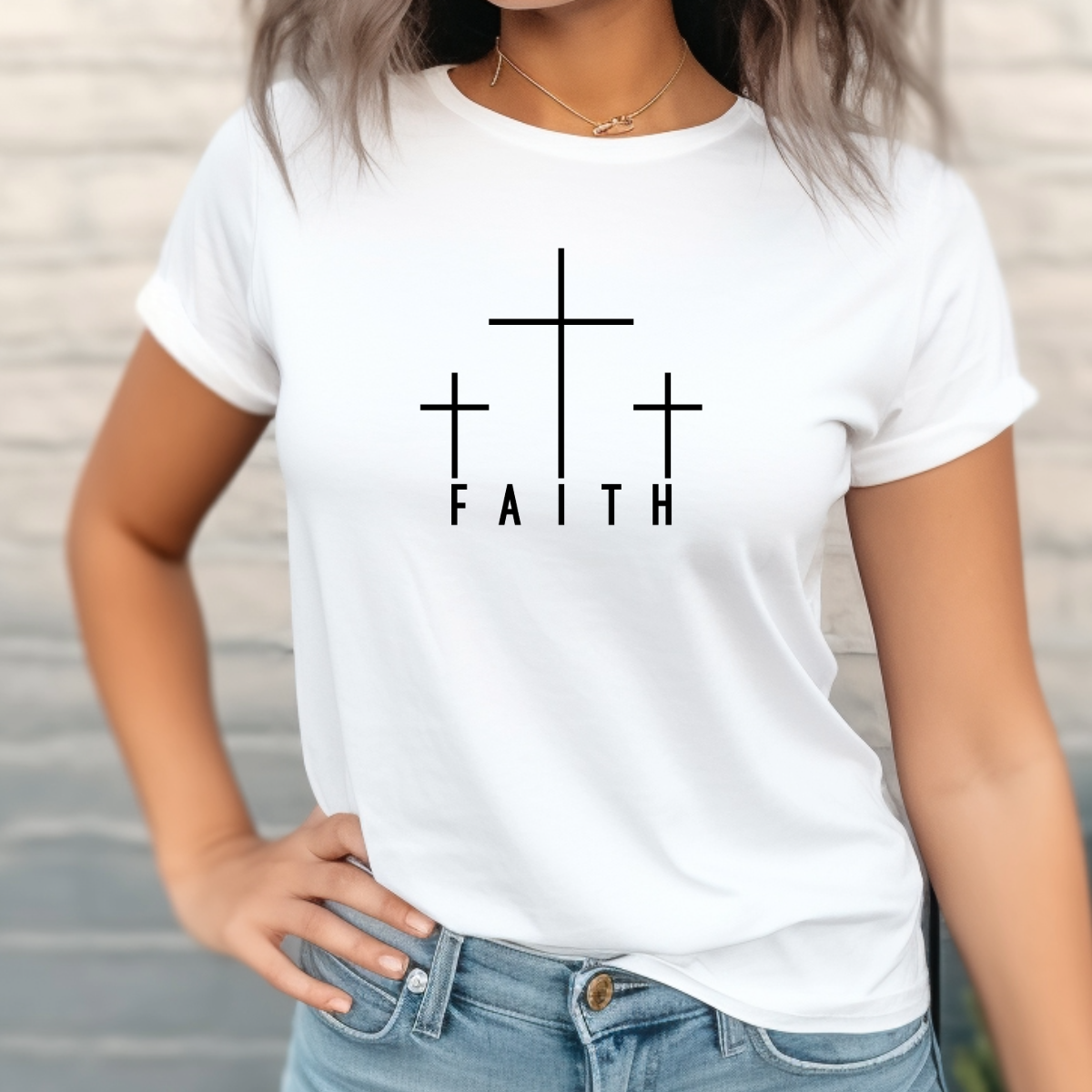 Faith Unisex T-Shirt | Faith-Based Graphic Tee | Crew, V-Neck, Hooded & Sweatshirt